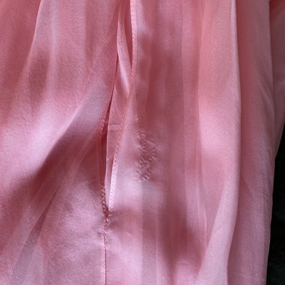 Alexander McQueen pink silk chiffon gown IT42 made in Italy S/S 2019 MSRP $3900 - Picture 11 of 16